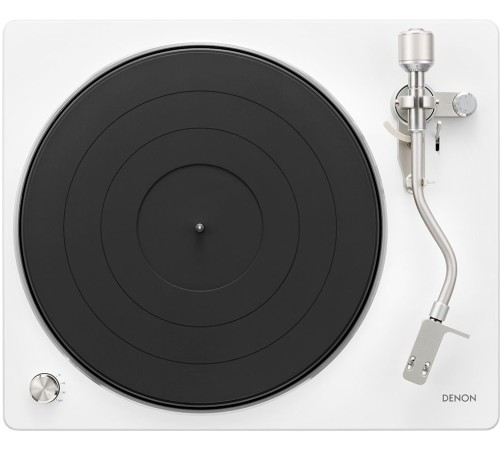 Проигрыватель винила Denon DP-400 частично автоматический белый Проигрыватель винила Denon DP-400 частично автоматический белый