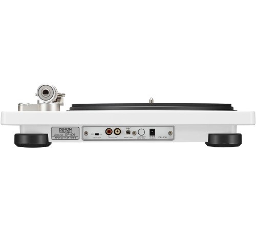 Проигрыватель винила Denon DP-400 частично автоматический белый Проигрыватель винила Denon DP-400 частично автоматический белый