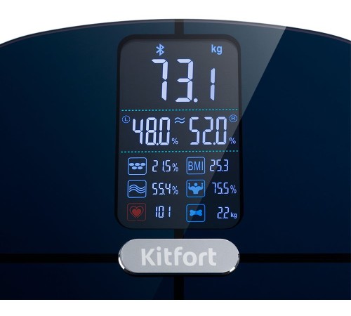 Весы напольные электронные Kitfort КТ-809 макс.180кг черный Весы напольные электронные Kitfort КТ-809 макс.180кг черный