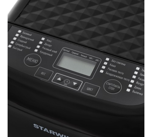 Хлебопечь Starwind SBM1083 500Вт черный Хлебопечь Starwind SBM1083 500Вт черный