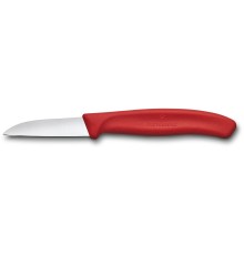 Нож кухонный Victorinox Swiss Classic (6.7301) стальной разделочный лезв.60мм прямая заточка красный
