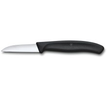 Нож кухонный Victorinox Swiss Classic (6.7303) стальной лезв.60мм прямая заточка черный