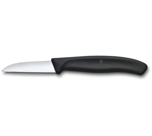 Нож кухонный Victorinox Swiss Classic (6.7303) стальной лезв.60мм прямая заточка черный Нож кухонный Victorinox Swiss Classic (6.7303) стальной лезв.60мм прямая заточка черный