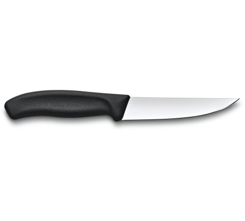 Нож кухонный Victorinox Swiss Classic (6.8103.12B) стальной разделочный лезв.120мм прямая заточка черный блистер Нож кухонный Victorinox Swiss Classic (6.8103.12B) стальной разделочный лезв.120мм прямая заточка черный блистер