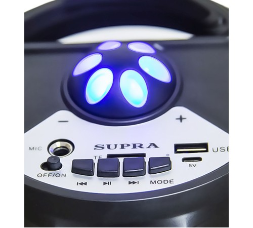 Минисистема Supra SMB-330 черный 20Вт FM USB BT Минисистема Supra SMB-330 черный 20Вт FM USB BT