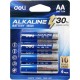 Батарея Deli E18501 AA (4шт) блистер