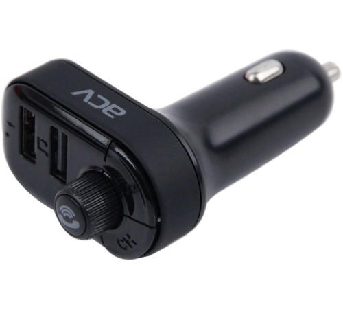 Автомобильный FM-модулятор ACV FMT-118B черный BT USB (37399) Автомобильный FM-модулятор ACV FMT-118B черный BT USB (37399)
