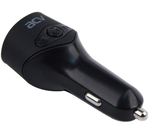 Автомобильный FM-модулятор ACV FMT-119B черный BT USB (37400) Автомобильный FM-модулятор ACV FMT-119B черный BT USB (37400)