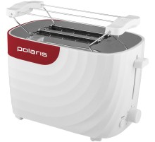 Тостер Polaris PET 0720 700Вт белый/красный