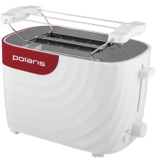 Тостер Polaris PET 0720 700Вт белый/красный