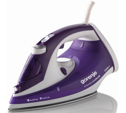 Утюг Gorenje SIH2200BBC 2200Вт фиолетовый/белый