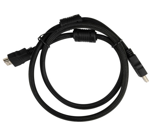 Кабель аудио-видео Buro HDMI (m)/HDMI (m) 1м. феррит.кольца позолоч.конт. черный (HDMI-V1.4-1MC) Кабель аудио-видео Buro HDMI (m)/HDMI (m) 1м. феррит.кольца позолоч.конт. черный (HDMI-V1.4-1MC)