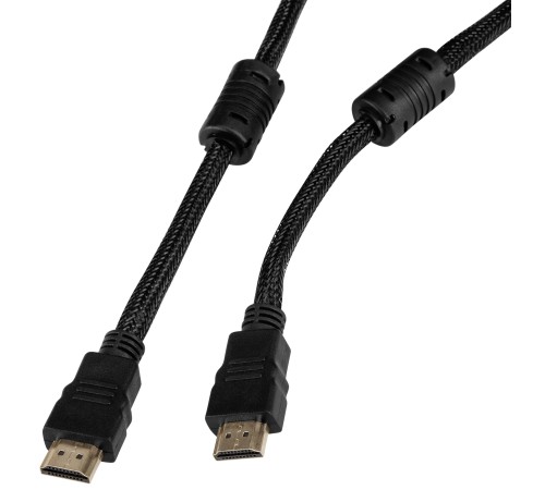 Кабель аудио-видео Buro HDMI (m)/HDMI (m) 1м. феррит.кольца позолоч.конт. черный (HDMI-V1.4-1MC) Кабель аудио-видео Buro HDMI (m)/HDMI (m) 1м. феррит.кольца позолоч.конт. черный (HDMI-V1.4-1MC)