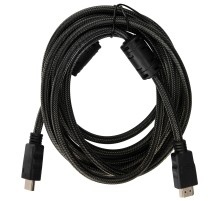 Кабель аудио-видео Buro HDMI (m)/HDMI (m) 3м. феррит.кольца позолоч.конт. черный (HDMI-V1.4-3MC)
