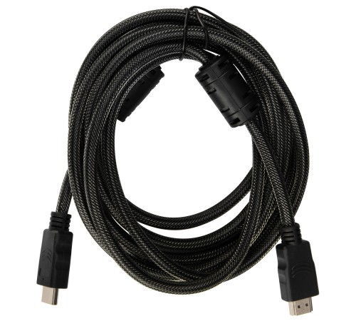 Кабель аудио-видео Buro HDMI (m)/HDMI (m) 3м. феррит.кольца позолоч.конт. черный (HDMI-V1.4-3MC) Кабель аудио-видео Buro HDMI (m)/HDMI (m) 3м. феррит.кольца позолоч.конт. черный (HDMI-V1.4-3MC)