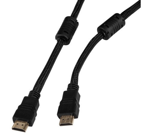 Кабель аудио-видео Buro HDMI (m)/HDMI (m) 3м. феррит.кольца позолоч.конт. черный (HDMI-V1.4-3MC) Кабель аудио-видео Buro HDMI (m)/HDMI (m) 3м. феррит.кольца позолоч.конт. черный (HDMI-V1.4-3MC)