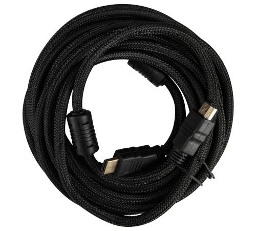 Кабель аудио-видео Buro HDMI (m)/HDMI (m) 5м. феррит.кольца позолоч.конт. черный (HDMI-V1.4-5MC) Кабель аудио-видео Buro HDMI (m)/HDMI (m) 5м. феррит.кольца позолоч.конт. черный (HDMI-V1.4-5MC)