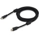 Кабель аудио-видео Buro HDMI (m)/HDMI (m) 5м. феррит.кольца позолоч.конт. черный (HDMI-V1.4-5MC)