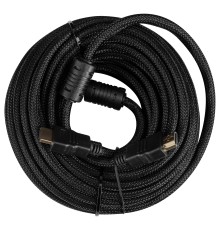 Кабель аудио-видео Buro HDMI (m)/HDMI (m) 10м. феррит.кольца позолоч.конт. черный (HDMI-V1.4-10MC)