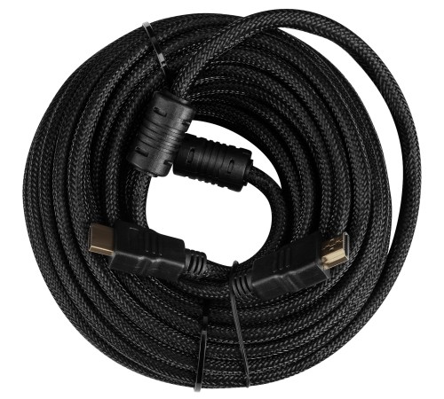 Кабель аудио-видео Buro HDMI (m)/HDMI (m) 10м. феррит.кольца позолоч.конт. черный (HDMI-V1.4-10MC) Кабель аудио-видео Buro HDMI (m)/HDMI (m) 10м. феррит.кольца позолоч.конт. черный (HDMI-V1.4-10MC)