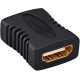 Адаптер аудио-видео Buro HDMI (f)/HDMI (f) черный (BHP-ADP-HDMI-1.4)
