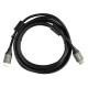Кабель аудио-видео Buro HDMI (m)/HDMI (m) 3м. феррит.кольца позолоч.конт. черный (BHP-HDMI-2.1-3G)