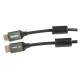 Кабель аудио-видео Buro HDMI (m)/HDMI (m) 3м. феррит.кольца позолоч.конт. черный (BHP-HDMI-2.1-3G)