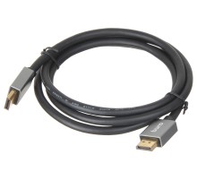 Кабель аудио-видео Buro V1.4 DisplayPort (m)/DisplayPort (m) 1.5м. позолоч.конт. черный (BHP-DPP-1.4-1.5G)