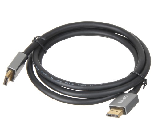 Кабель аудио-видео Buro V1.4 DisplayPort (m)/DisplayPort (m) 1.5м. позолоч.конт. черный (BHP-DPP-1.4-1.5G) Кабель аудио-видео Buro V1.4 DisplayPort (m)/DisplayPort (m) 1.5м. позолоч.конт. черный (BHP-DPP-1.4-1.5G)