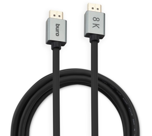 Кабель аудио-видео Buro V1.4 DisplayPort (m)/DisplayPort (m) 3м. позолоч.конт. черный (BHP-DPP-1.4-3G) Кабель аудио-видео Buro V1.4 DisplayPort (m)/DisplayPort (m) 3м. позолоч.конт. черный (BHP-DPP-1.4-3G)