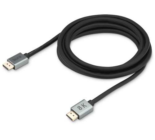 Кабель аудио-видео Buro V1.4 DisplayPort (m)/DisplayPort (m) 5м. позолоч.конт. черный (BHP-DPP-1.4-5G) Кабель аудио-видео Buro V1.4 DisplayPort (m)/DisplayPort (m) 5м. позолоч.конт. черный (BHP-DPP-1.4-5G)