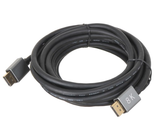 Кабель аудио-видео Buro V1.4 DisplayPort (m)/DisplayPort (m) 5м. позолоч.конт. черный (BHP-DPP-1.4-5G) Кабель аудио-видео Buro V1.4 DisplayPort (m)/DisplayPort (m) 5м. позолоч.конт. черный (BHP-DPP-1.4-5G)
