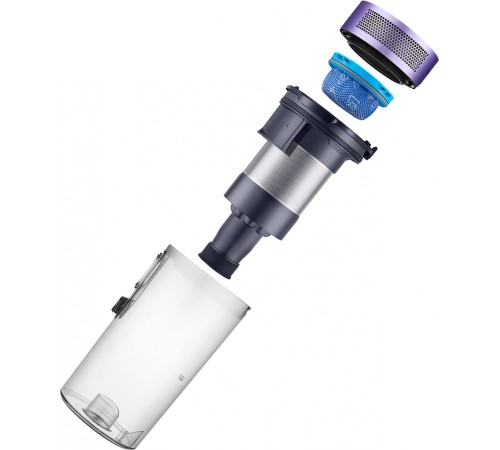 Пылесос Samsung Jet VS15A6031R4/EV 410Вт фиолетовый/серый