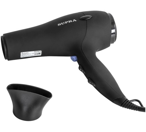 Фен Supra PHS-2204L 2200Вт черный Фен Supra PHS-2204L 2200Вт черный