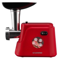 Мясорубка Starwind SMG3225 1500Вт красный