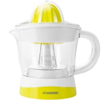 Соковыжималка цитрусовая Starwind SJ1121 30Вт рез.сок.:700мл. желтый/прозрачный
