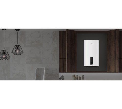 Водонагреватель Haier ES50V-F3 3кВт 50л электрический настенный/белый Водонагреватель Haier ES50V-F3 3кВт 50л электрический настенный/белый