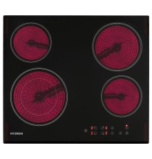 Варочная поверхность Hyundai HHE 6485 BG черный