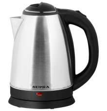 Чайник электрический Supra KES-1596 1.5л. 1500Вт нержавеющая сталь/черный корпус: металл/пластик