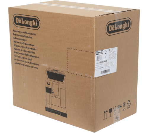 Кофемашина Delonghi Eletta Cappuccino Evo ECAM46.860.B 1450Вт черный/серебристый Кофемашина Delonghi Eletta Cappuccino Evo ECAM46.860.B 1450Вт черный/серебристый