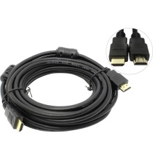 Кабель соединительный аудио-видео Premier 5-813 HDMI (m)/HDMI (m) 15м. феррит.кольца позолоч.конт. черный (5-813 15.0)