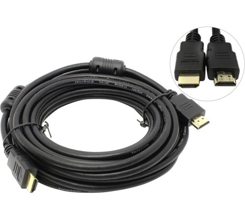 Кабель соединительный аудио-видео Premier 5-813 HDMI (m)/HDMI (m) 15м. феррит.кольца позолоч.конт. черный (5-813 15.0) Кабель соединительный аудио-видео Premier 5-813 HDMI (m)/HDMI (m) 15м. феррит.кольца позолоч.конт. черный (5-813 15.0)