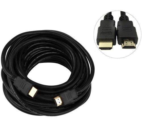 Кабель соединительный аудио-видео Premier 5-815 HDMI (m)/HDMI (m) 20м. позолоч.конт. черный (5-815 20.0) Кабель соединительный аудио-видео Premier 5-815 HDMI (m)/HDMI (m) 20м. позолоч.конт. черный (5-815 20.0)