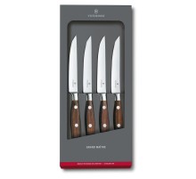 Набор ножей кухон. Victorinox Grand Maitre Steak 7.7240.4 (7.7240.4) компл.:4предм. дерево подар.коробка