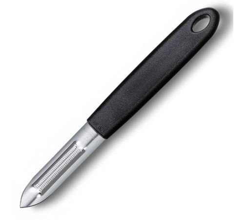 Овощечистка для овощей и фруктов Victorinox Swiss Classic черный упак.:защита лезвия (7.6077) Овощечистка для овощей и фруктов Victorinox Swiss Classic черный упак.:защита лезвия (7.6077)