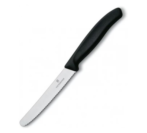 Набор ножей кухон. Victorinox Swiss Classic 6.7833.6 компл.:6предм. черный европодвес Набор ножей кухон. Victorinox Swiss Classic 6.7833.6 компл.:6предм. черный европодвес