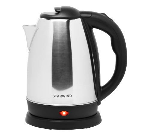 Чайник электрический Starwind SKS1053 1.8л. 1500Вт серебристый/черный корпус: металл/пластик Чайник электрический Starwind SKS1053 1.8л. 1500Вт серебристый/черный корпус: металл/пластик