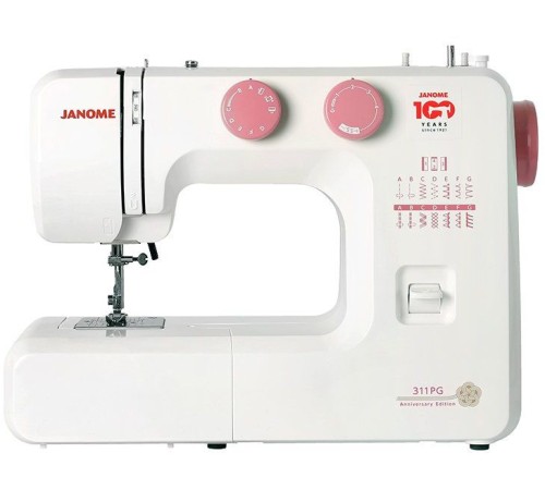 Швейная машина Janome 311PG белый/розовый Швейная машина Janome 311PG белый/розовый