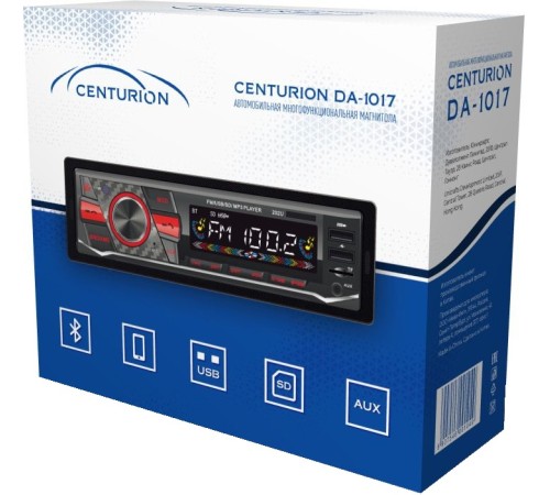 Автомагнитола Centurion DA-1017 1DIN 4x45Вт (2059112) Автомагнитола Centurion DA-1017 1DIN 4x45Вт (2059112)