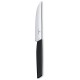 Нож кухонный Victorinox Swiss Modern (6.9003.12W) стальной столовый для стейка лезв.120мм серрейт. заточка черный